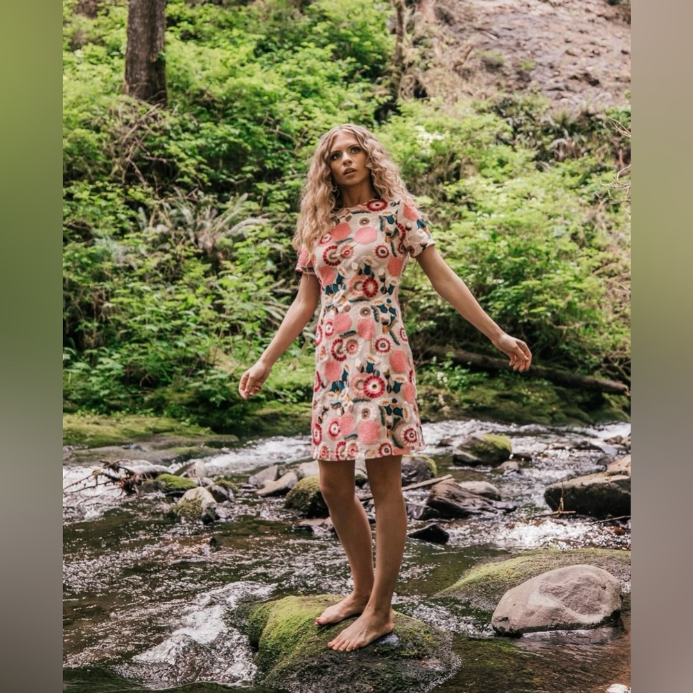 JessaKae Mod inspired floral dress 3x